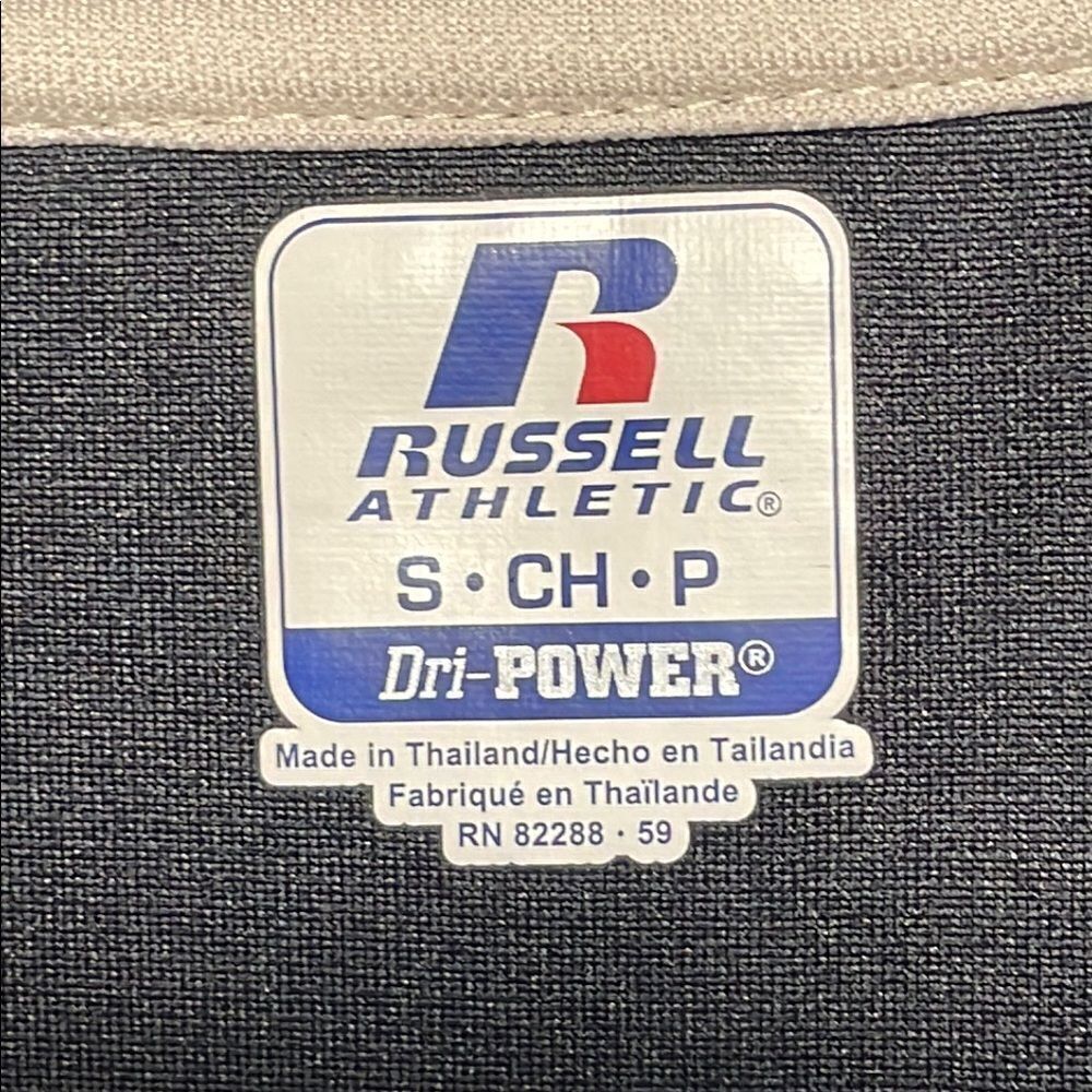 Russell Black Embroidered Polo Shirt - Picture 5 of 9